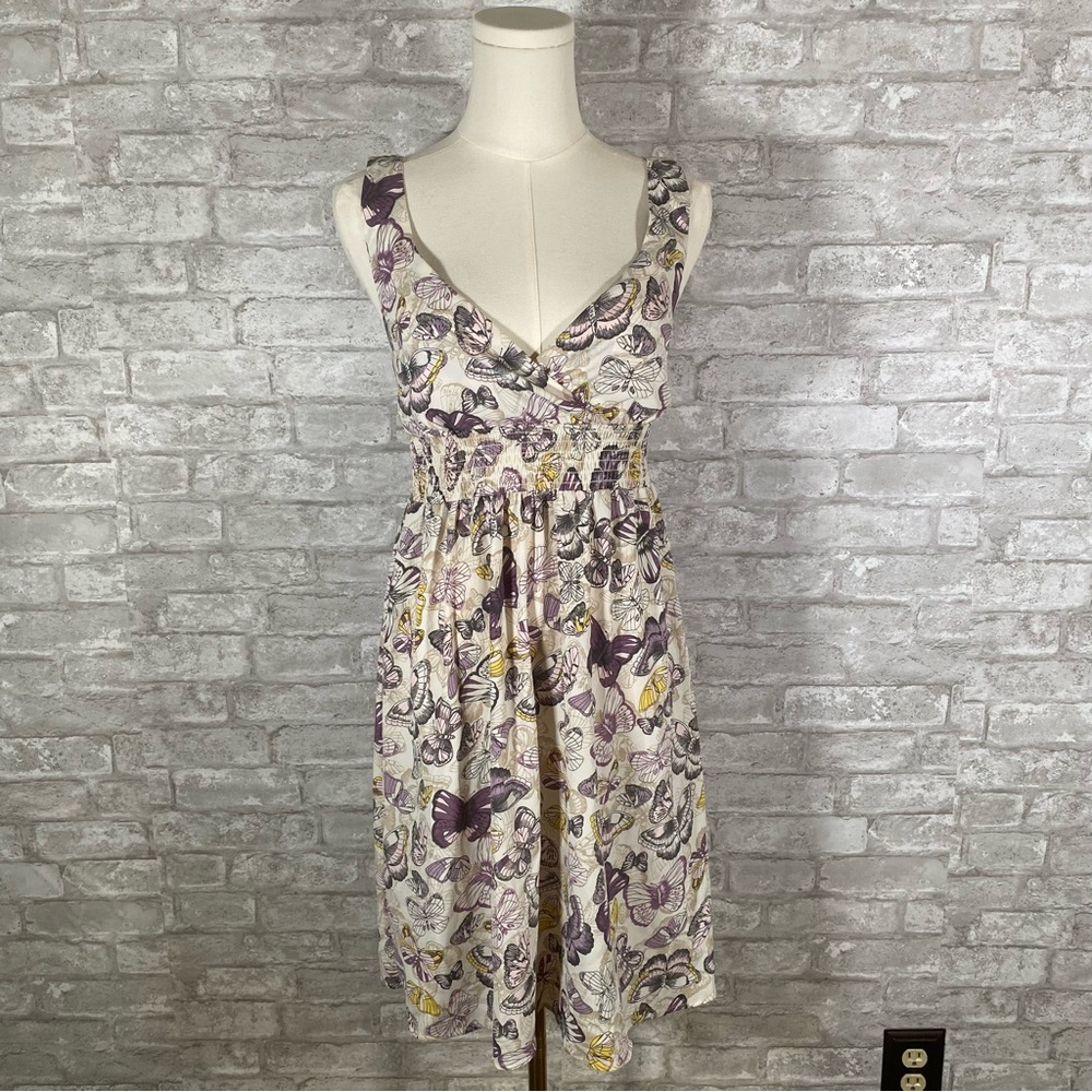H&M Butterfly fairy boho whimsical dress size 8 sleeveless